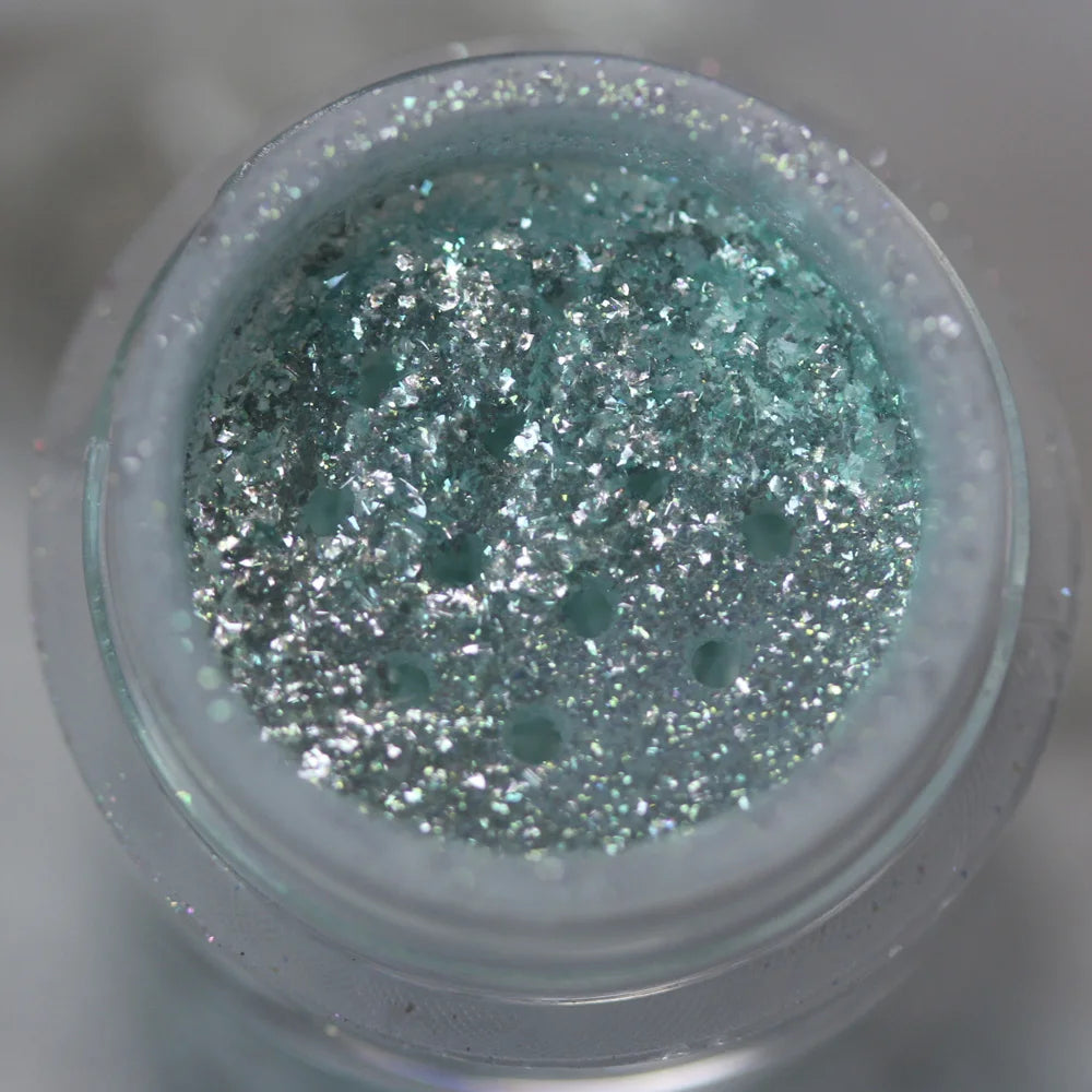 Cosmetic Beautiful Multichrome Loose Face Sparkly Diamond Pigment Powder Dust Safe for Eyeshadow Makeup Body Lipgloss Nail Art