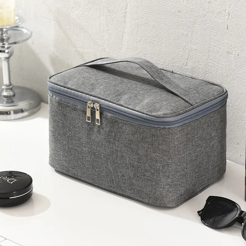 1Pcs Travel Waterproof Portable Women Makeup Bag High Capacity Toiletries Storage Box