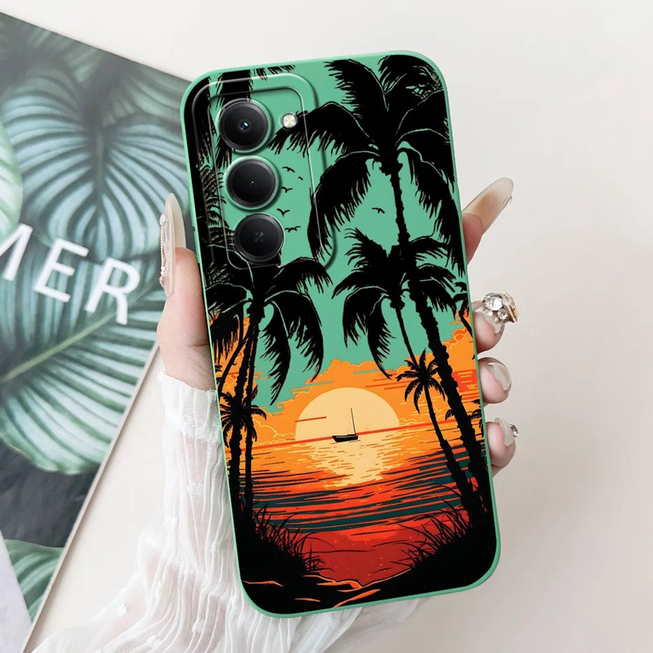 For Xiaomi Redmi 15 4G 5G Case Cute Panda Rabbit Cartoon Cover Shockproof Phone Case For Xiaomi Redmi 15 5G Redmi15 4G Soft Bags