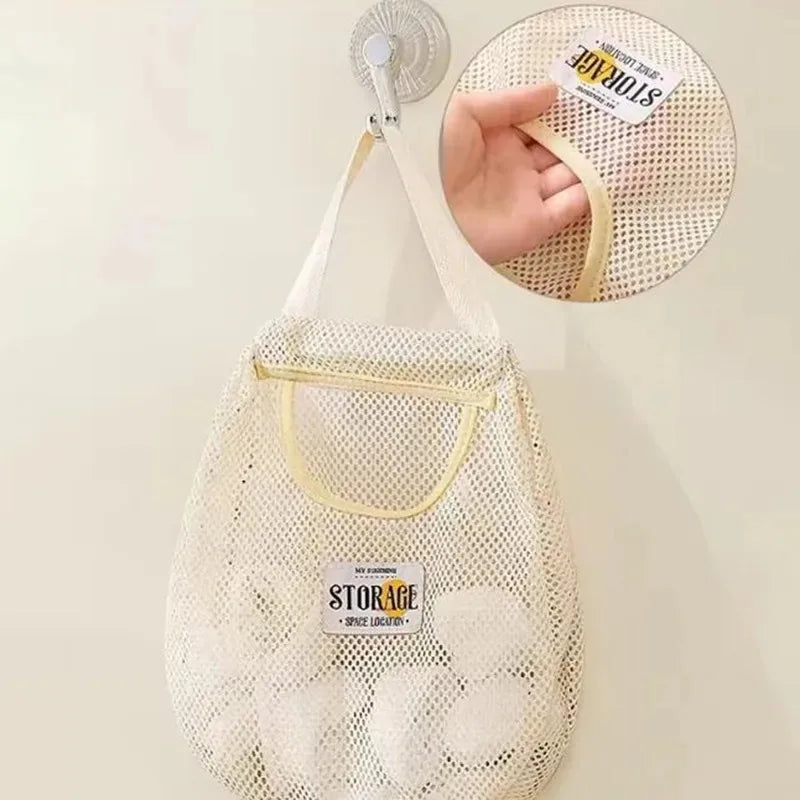 1/2/3pcs Japanese Socks Storage Hanging Bag Wardrobe Hanging Underwear Storage Bag Wall Hanging Dormitory Punching Bag