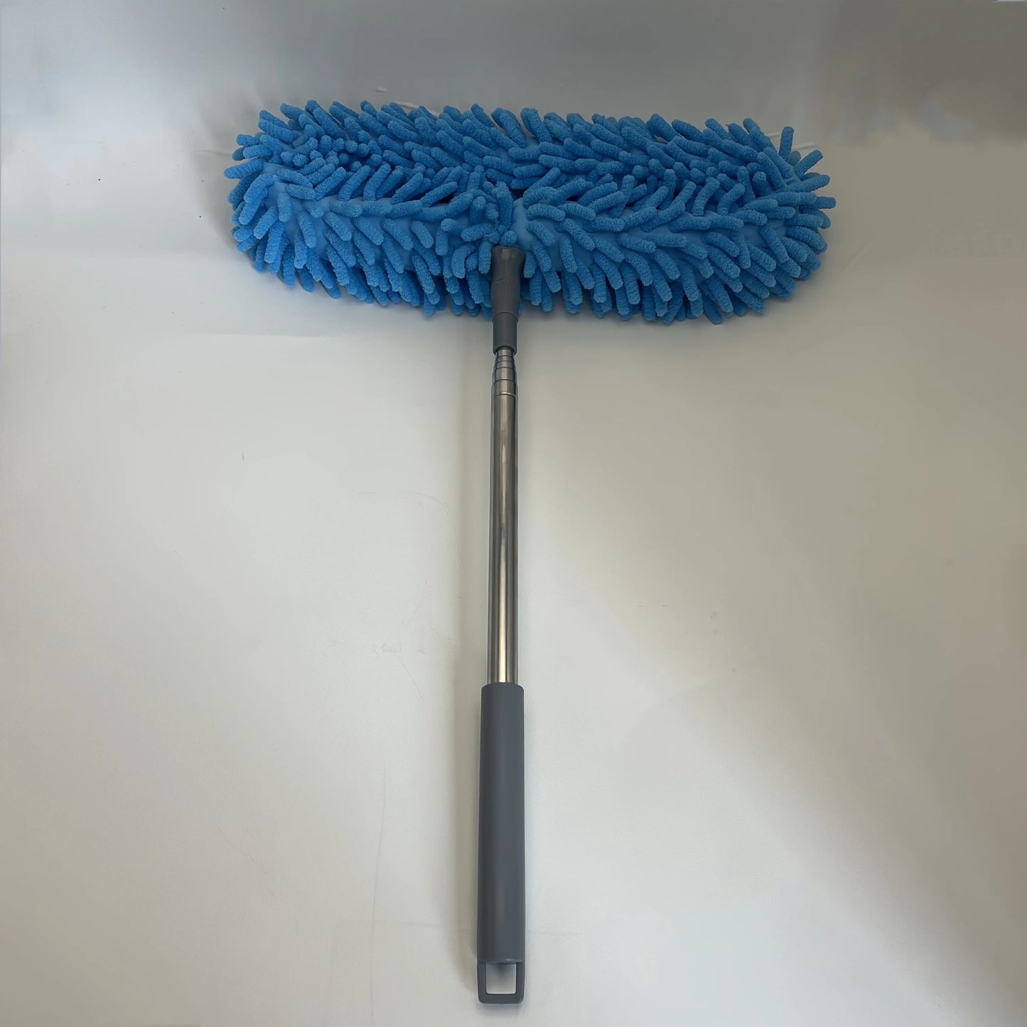 1pc extendable ceiling fan furniture electronic device cleaning brush - long handle snowflake ultra-fine fiber dusting rod