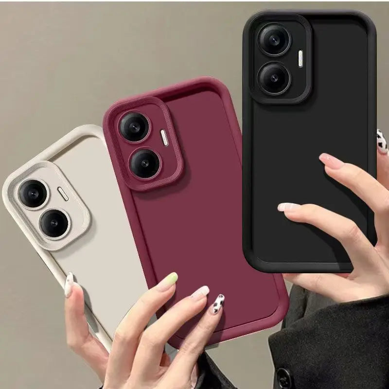 For Xiaomi Poco F7 Case Xiaomi Poco F7 Phone Case Xiaomi Poco F7 Fall prevention Luxury Candy Matte Soft Cover