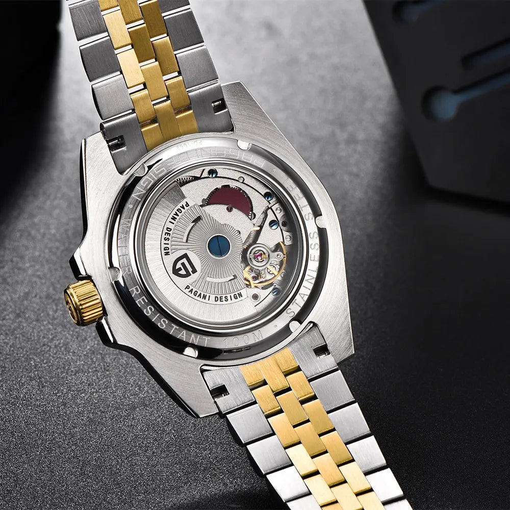 New GMT Watch PAGANI DESIGN 40mm Men Wristwatch Classic Luxury Mechanical Watches Top Brand 100M Waterproof Watches for Man 2026