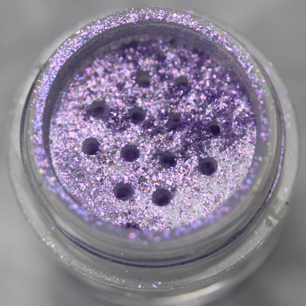 Cosmetic Beautiful Multichrome Loose Face Sparkly Diamond Pigment Powder Dust Safe for Eyeshadow Makeup Body Lipgloss Nail Art
