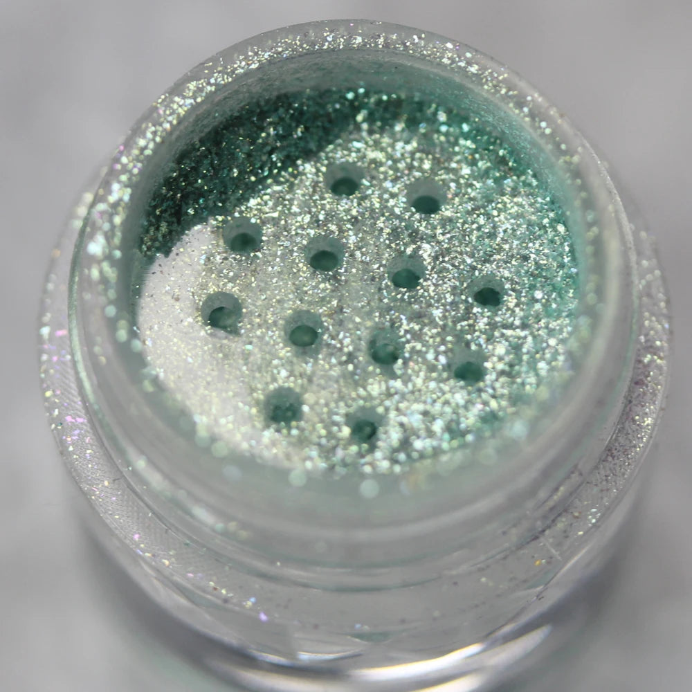 Cosmetic Beautiful Multichrome Loose Face Sparkly Diamond Pigment Powder Dust Safe for Eyeshadow Makeup Body Lipgloss Nail Art