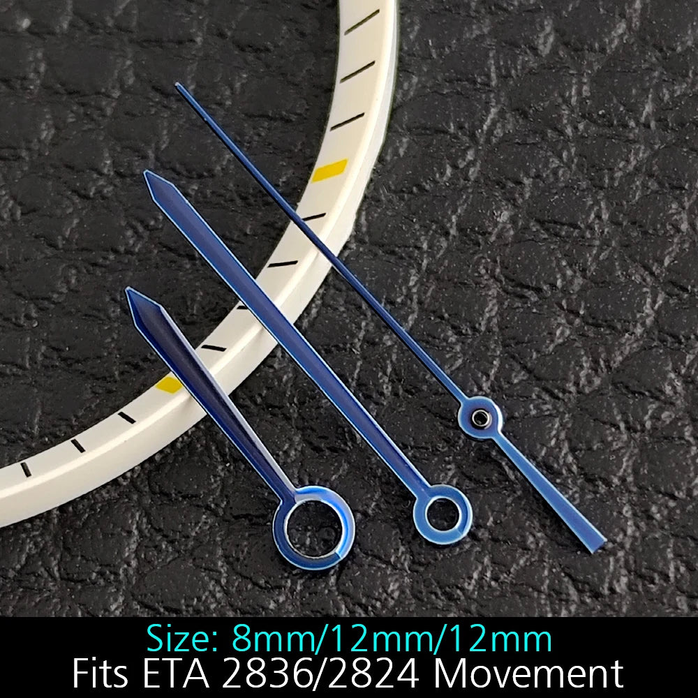High Quality ETA-Series Hands Green Super Luminous Fits ETA 2824 2892 2836 2834 Movement Watch Accessories Watches For Men