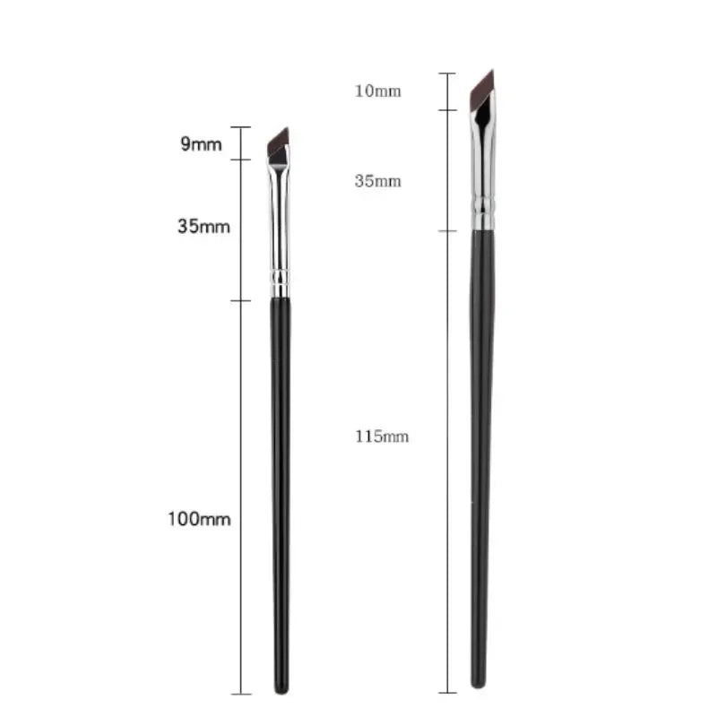 1/2/4/6/8/10/16Pcs Upgrade Blade Eyeliner Brush Ultra Thin Fine Angle Flat Eyebrow Brush Liner Brow Place Makeup Brush