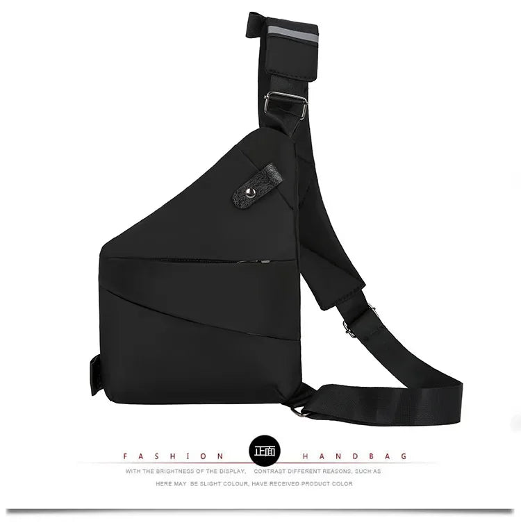 Travel Personal Anti-theft Crossbody Bag Sports Running Invisible Wallet Leisure Multi-functional Anti-splash Men's Chest Bag