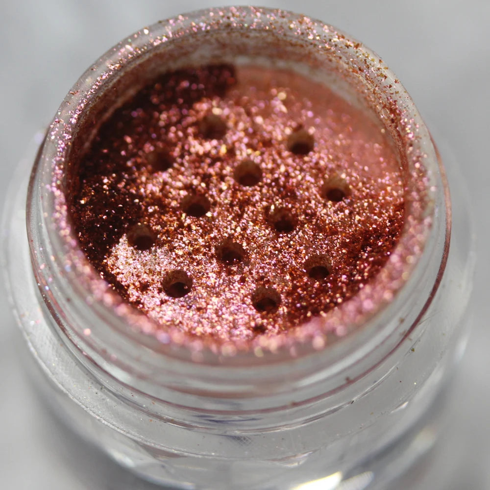 Cosmetic Beautiful Multichrome Loose Face Sparkly Diamond Pigment Powder Dust Safe for Eyeshadow Makeup Body Lipgloss Nail Art