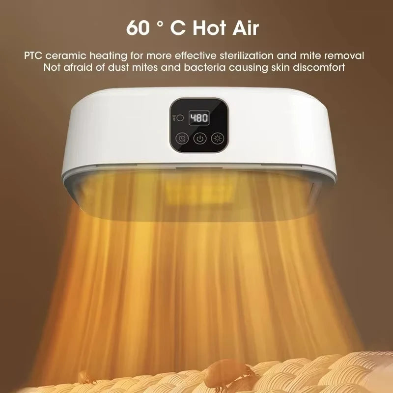 Mini Portable Foldable Electric Dryer with Intelligent Timer for Fast Drying Household Cabinet Compact Travel Drying Bag