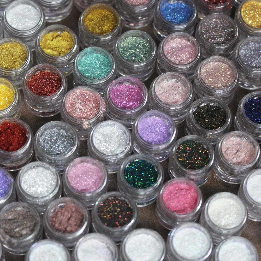 Cosmetic Beautiful Multichrome Loose Face Sparkly Diamond Pigment Powder Dust Safe for Eyeshadow Makeup Body Lipgloss Nail Art