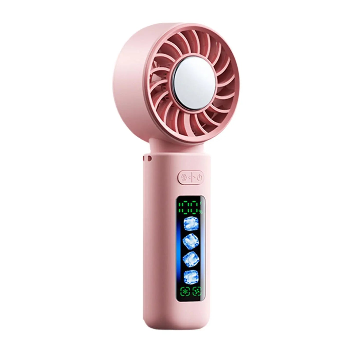 Portable Handheld Fan Folding Design Compact 100 Wind Speeds Portable Cooling Fan Mini Hand Fans Personal Fans for Beach Fishing