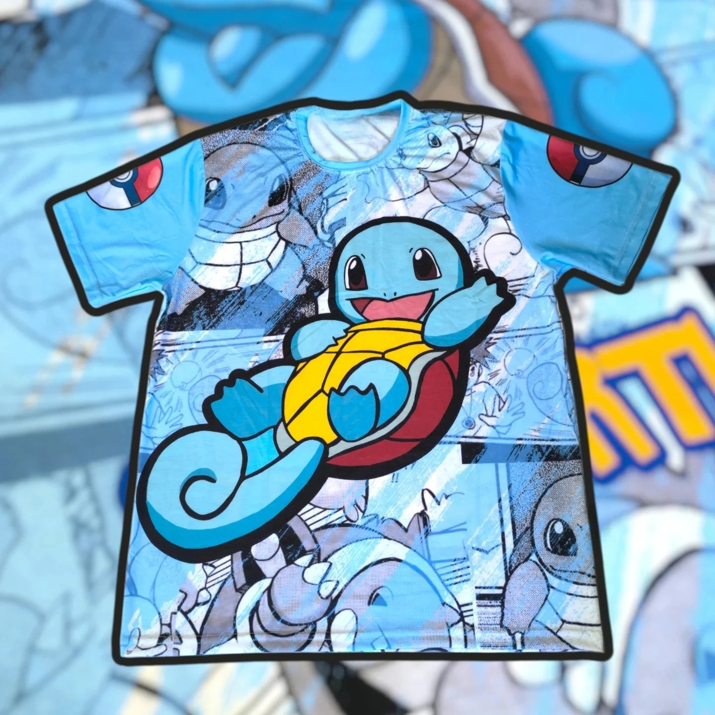 2026 Hot-selling Summer New Pokemon 3d Printed Breathable Quick-drying T-shirt Fun Design Outdoor Casual Sports T-shirt