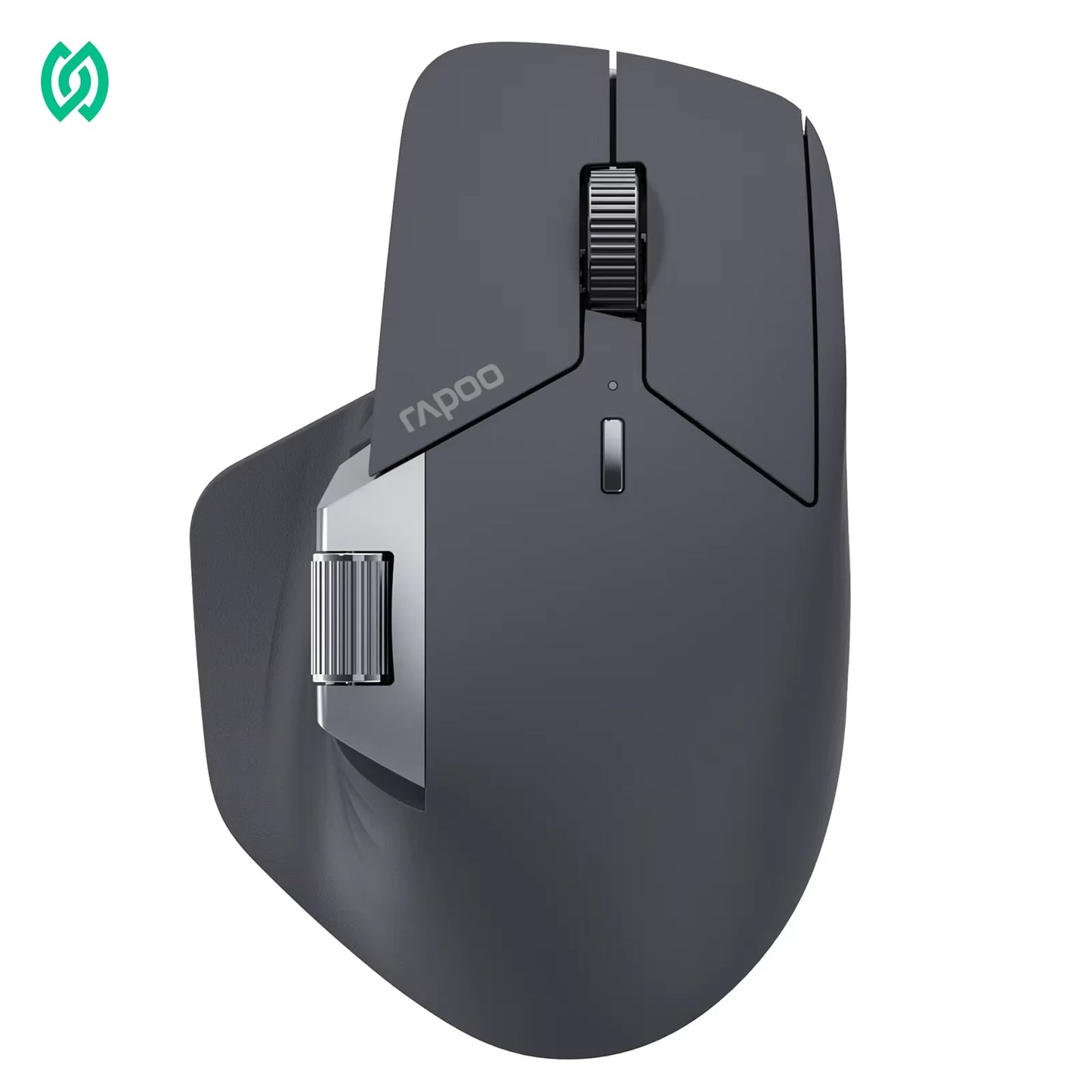 Rapoo MT720PRO Wireless Mouse NearLink + Bluetooth 5.0 Multi-Device 12000 DPI 2K Polling Rate Ergo for Work Gaming Quiet Clicks