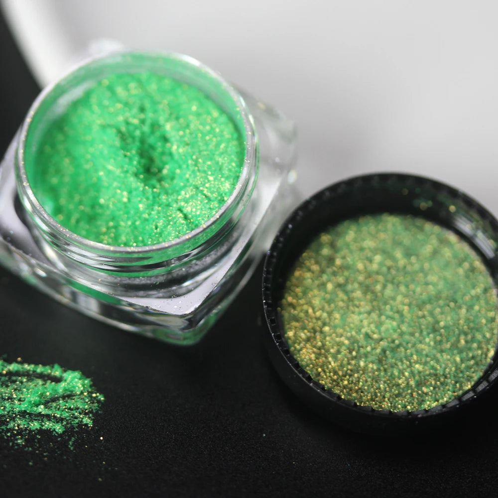 100colors Cosmetic Diamond Highlighter Pigment Eyes Loose Powder Makeup Pearlescent Shiny Eyeshadow Lipgloss Resin Craft DIY