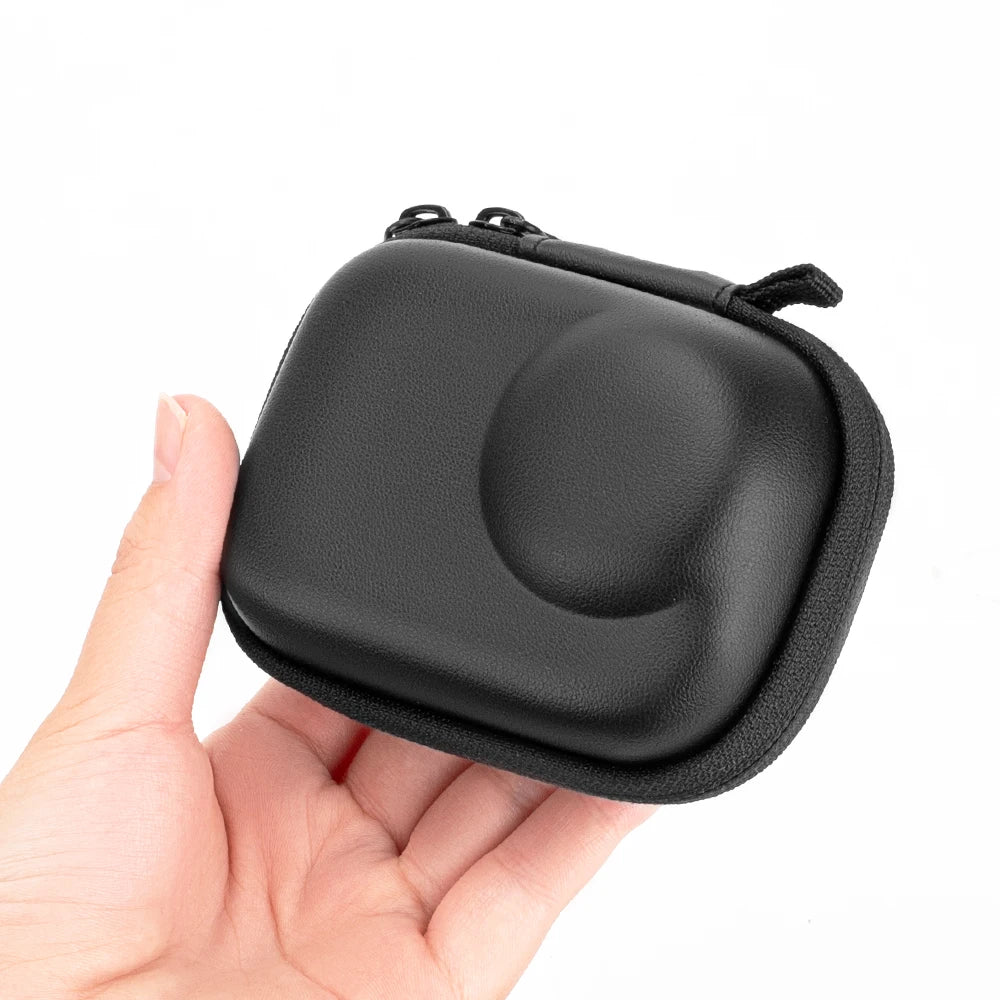 Carrying Case for DJI Osmo Action 6 Small Storage Bag PU Hard Travel Protector Case Protective Accessories