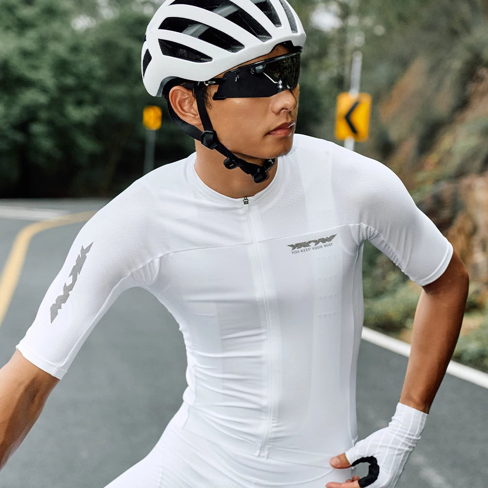 YKYWBIKE Men Cycling Jersey 2026 Racing Pro Summer Bicycle Shirt Short Sleeve Road Bike MTB Tops Biking Clothing Breathable