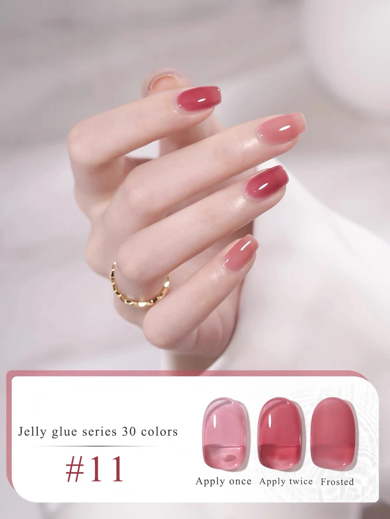 MIANEL 1-24PCS 2026 New Arrival | No-Makeup Fresh Skin Gel Polish | 24 Trendy Skin-Whitening Ice Translucent Nude Shades Set