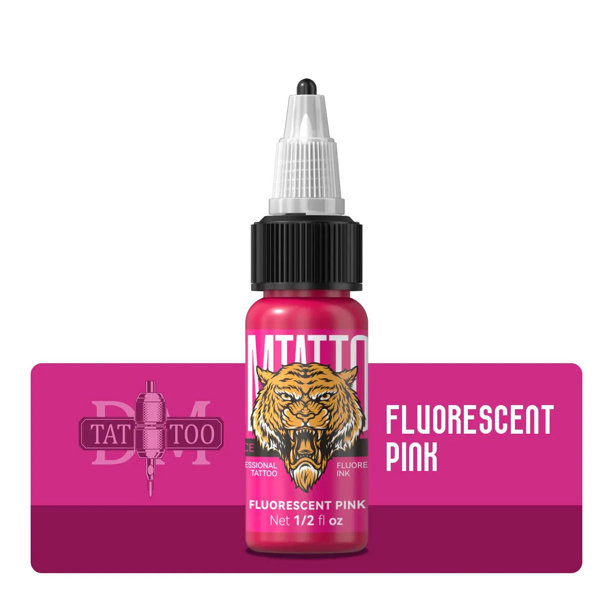 1PC 15ml DM Fluorescent Tattoo Ink Set Professional Beauty Paints Makeup Tattoo Supplies Semi-permanent Tattoo Supplies