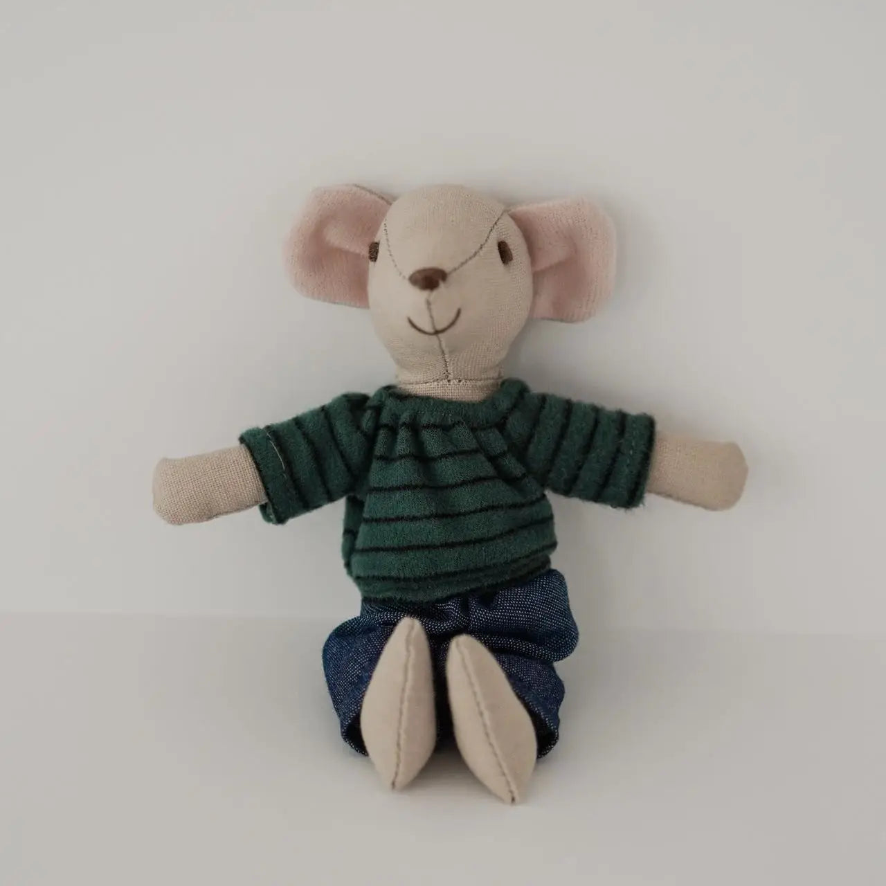 1PCS Plush Mouse Doll Toy Soft Stuffed Animal Friend for Kids - Holiday Birthday Gift Room Decor Pretend Play