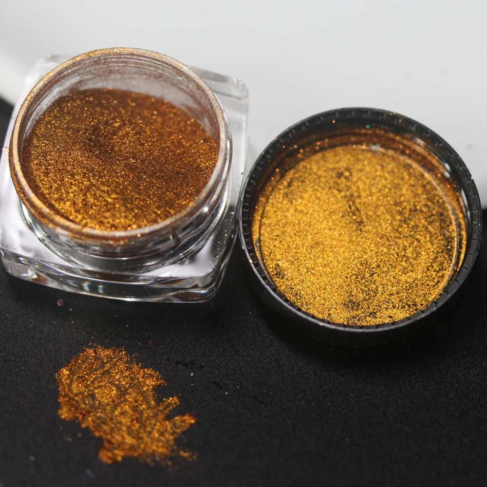 100colors Cosmetic Diamond Highlighter Pigment Eyes Loose Powder Makeup Pearlescent Shiny Eyeshadow Lipgloss Resin Craft DIY