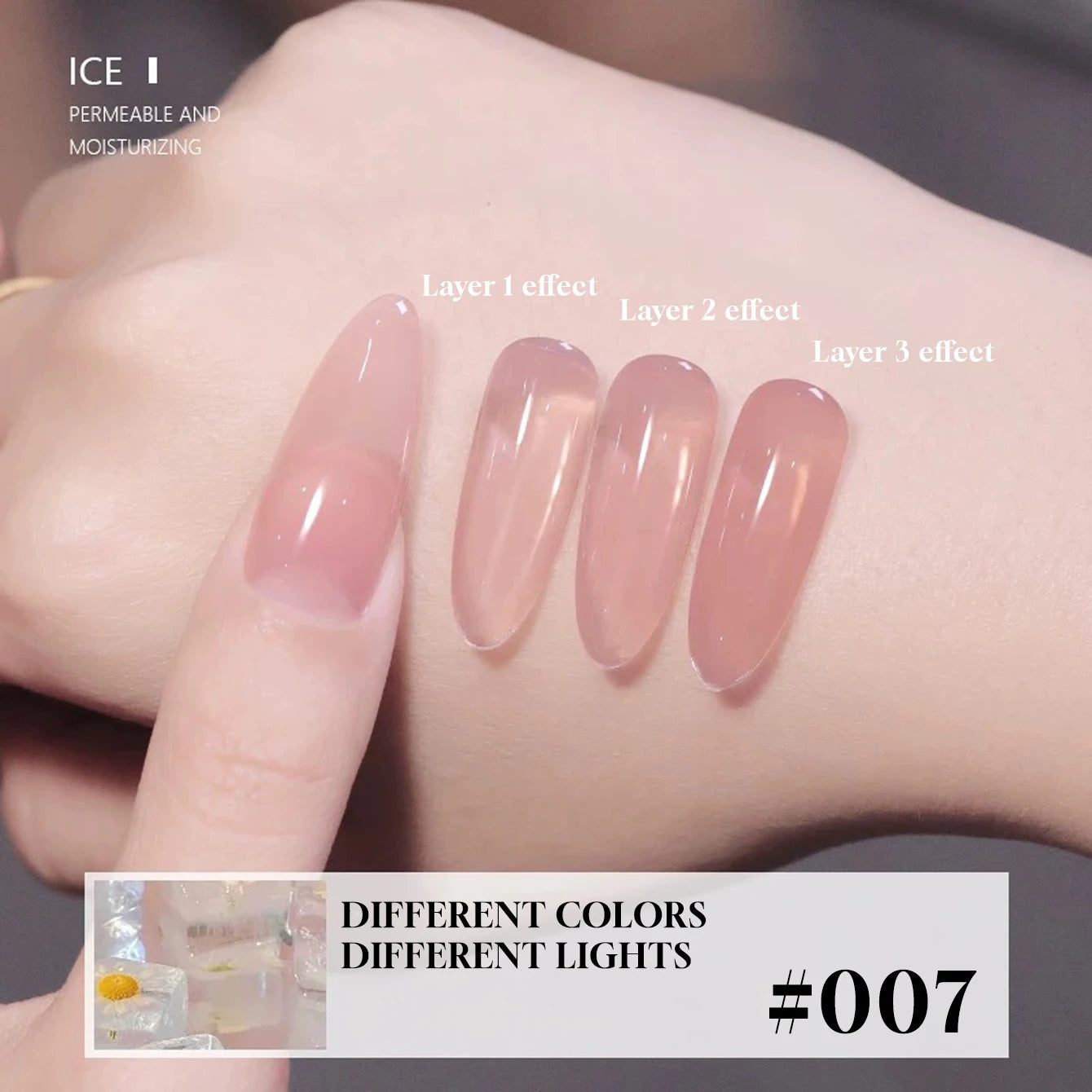 MIANEL 1-24PCS 2026 New Arrival | No-Makeup Fresh Skin Gel Polish | 24 Trendy Skin-Whitening Ice Translucent Nude Shades Set