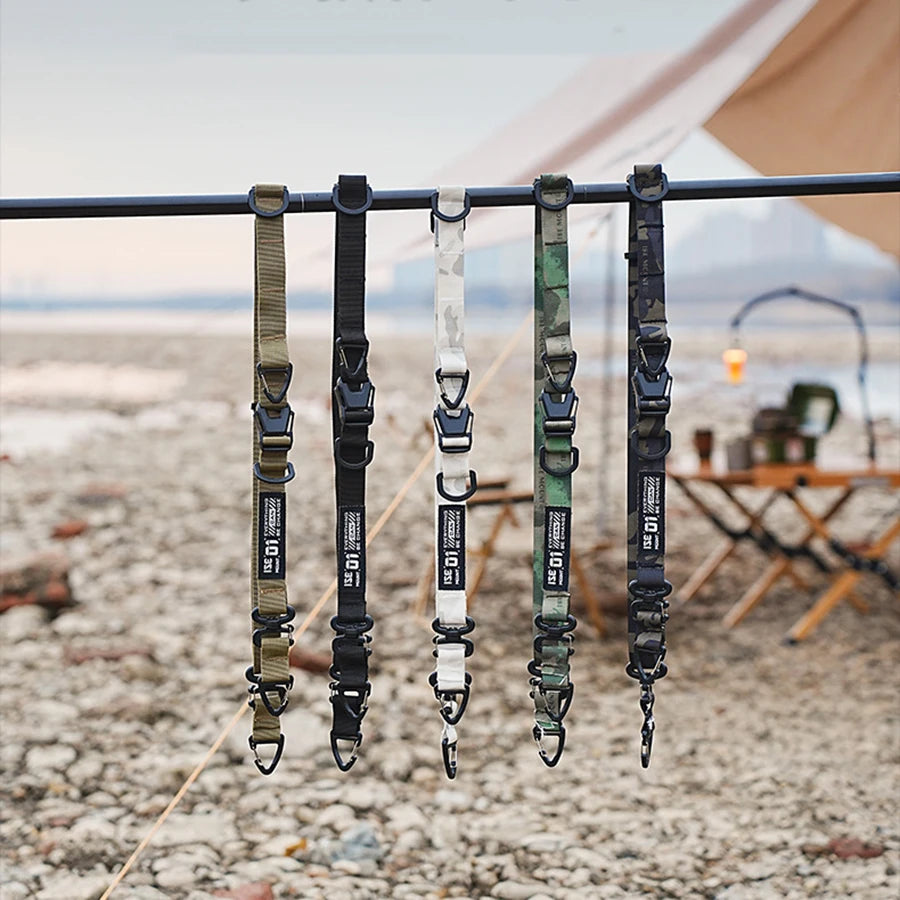 Outdoor Camping Quick Release Bag Strap with Hanging Ring Multifunction Crossbody Bag Strap Adjustable Crossbody Strap