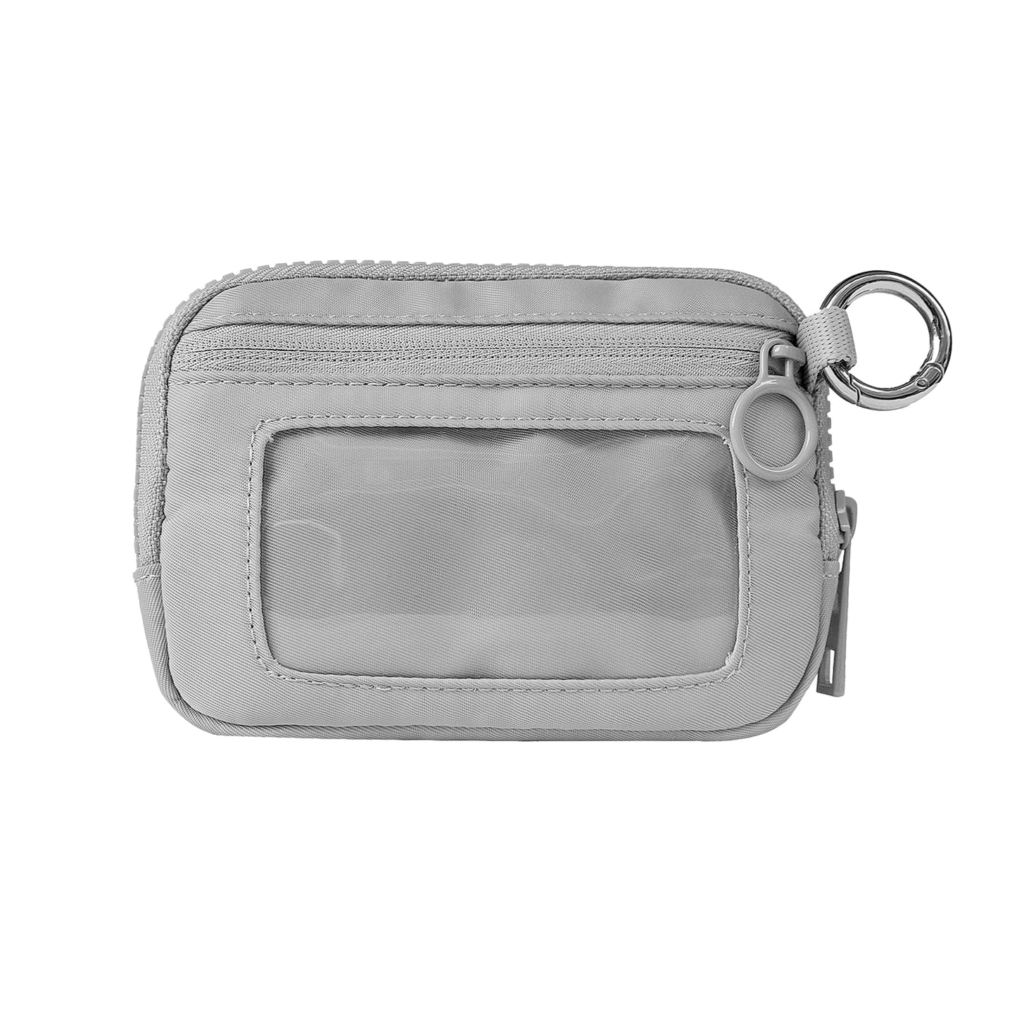 Women Cute Small Pouch Mini Wallet with Clear ID Window, Makeup Cosmetic Bag,Card Holder Bag for Purse,Toiletry Zipper Pouch