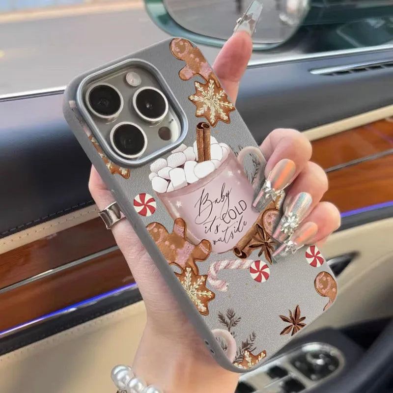 Christmas Winter-Themed Coffee Design Phone Case For Xiaomi 14T Cases Xiaomi 14T Pro 13T 13T Pro Mi 11 Lite 5G Soft TPU Cover