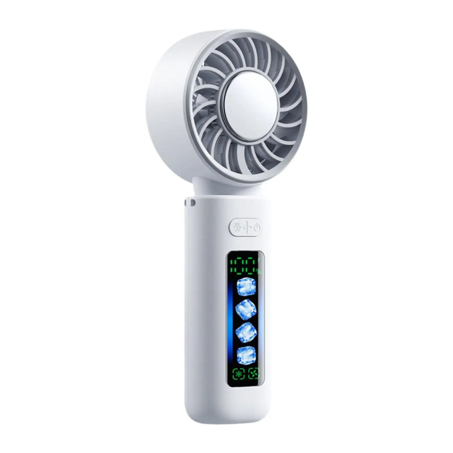 Portable Handheld Fan Folding Design Compact 100 Wind Speeds Portable Cooling Fan Mini Hand Fans Personal Fans for Beach Fishing