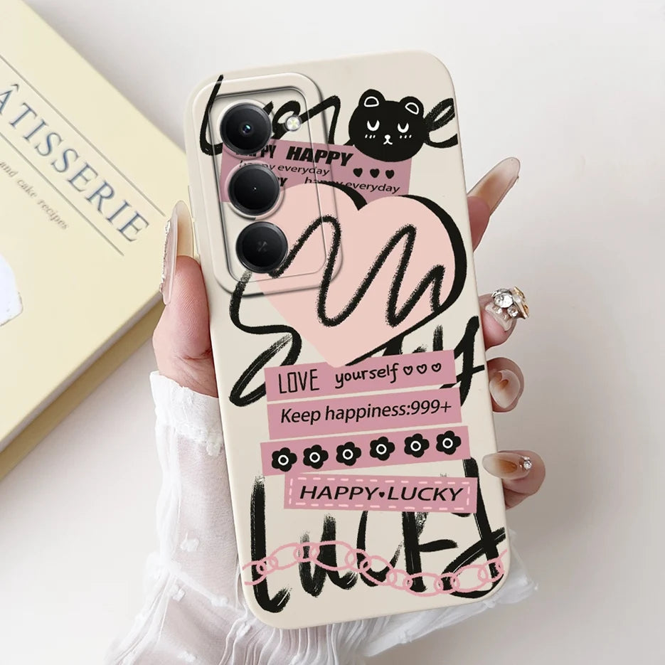 For Xiaomi Redmi 15 4G 5G Case Cute Panda Rabbit Cartoon Cover Shockproof Phone Case For Xiaomi Redmi 15 5G Redmi15 4G Soft Bags