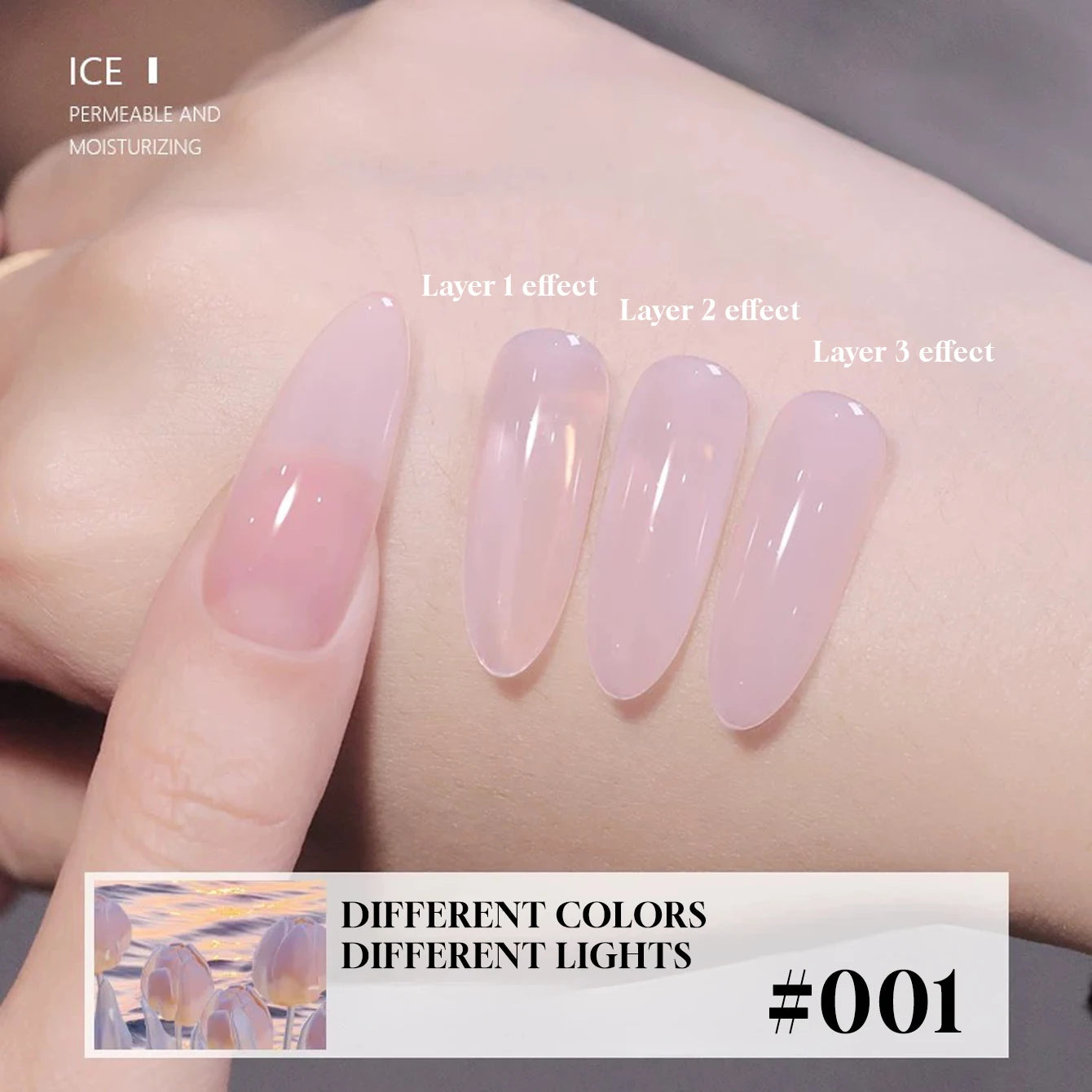 MIANEL 1-24PCS 2026 New Arrival | No-Makeup Fresh Skin Gel Polish | 24 Trendy Skin-Whitening Ice Translucent Nude Shades Set