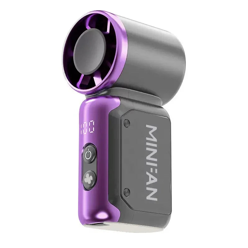 Portable Mini Fan, Small Handheld Fan Electric Fan, USB Charging Portable Pocket Fan, Suitable for Outdoor, Travel, and Office