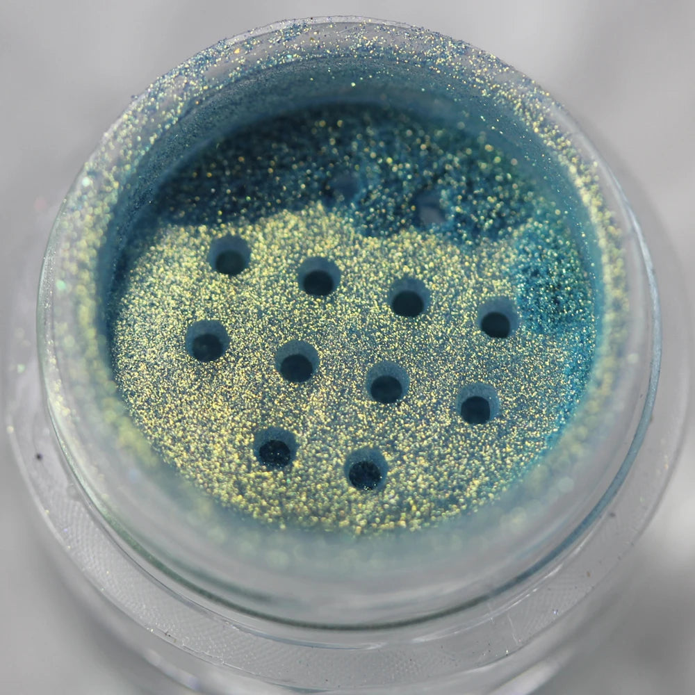 Cosmetic Beautiful Multichrome Loose Face Sparkly Diamond Pigment Powder Dust Safe for Eyeshadow Makeup Body Lipgloss Nail Art