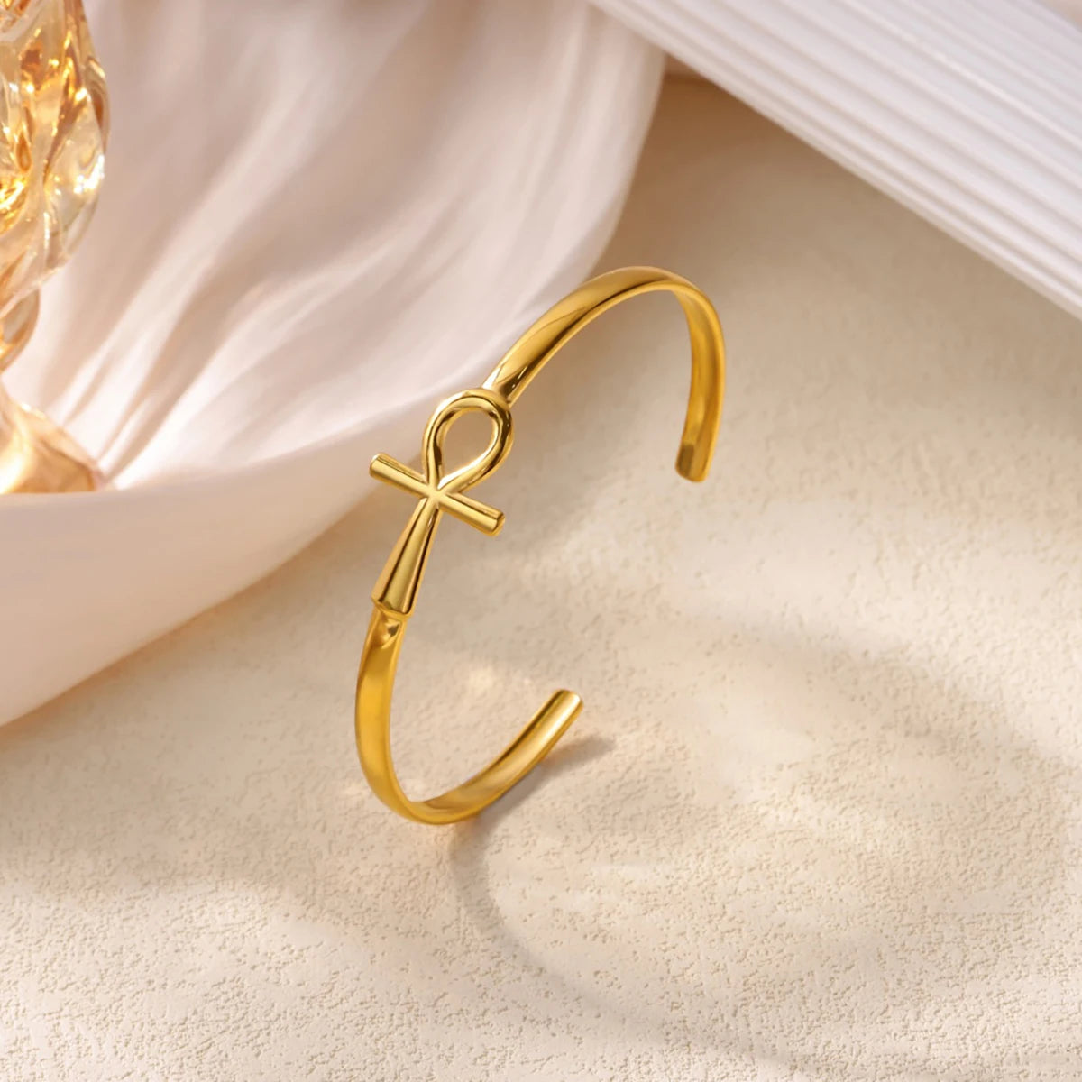 316L Stainless Steel Shell Starfish Bangles for Women Fashion Gold Silver Color Cuff Bangle Bracelet Femme Aesthetic Jewelry