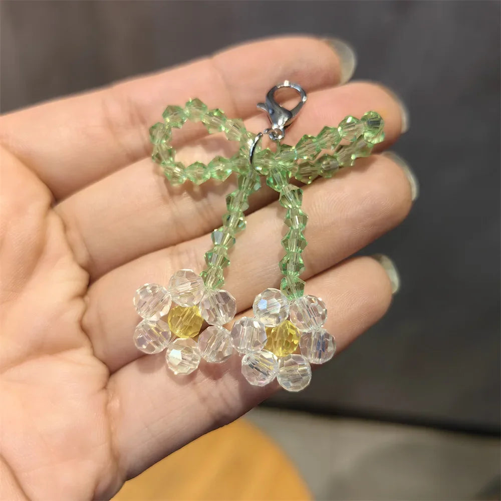 New Pearl Flower Shoes Accessories Fruit Crystal Shoe Charm Buckle Shoe Laces Charms for Sneakers Decorations 1Pcs