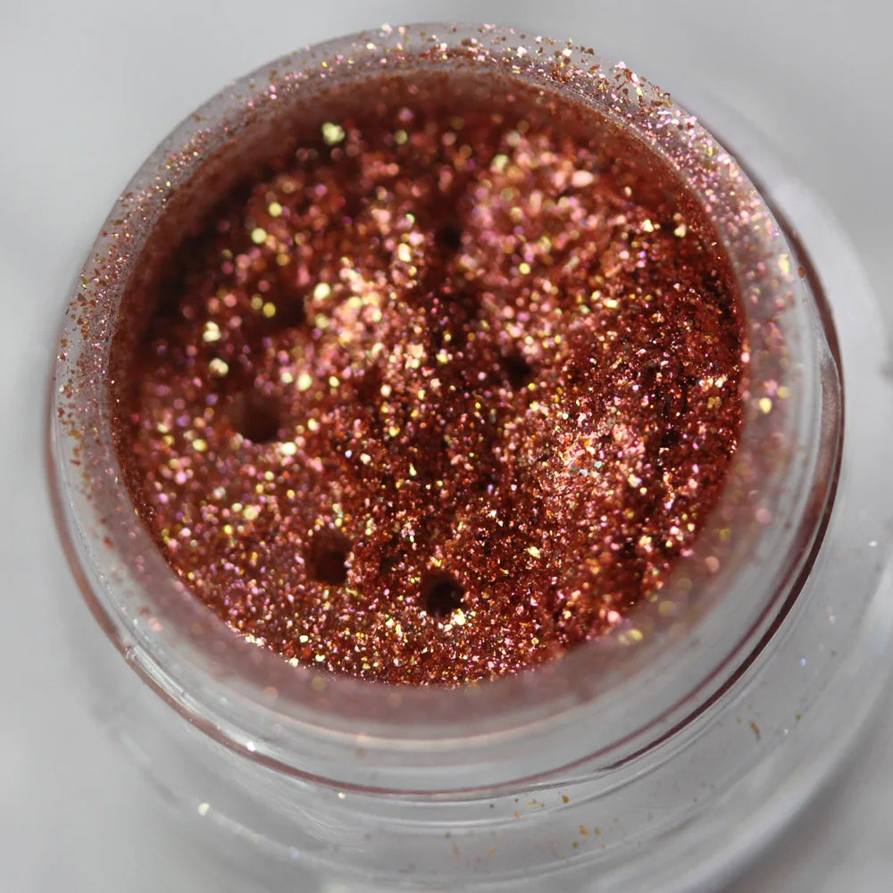 Cosmetic Beautiful Multichrome Loose Face Sparkly Diamond Pigment Powder Dust Safe for Eyeshadow Makeup Body Lipgloss Nail Art