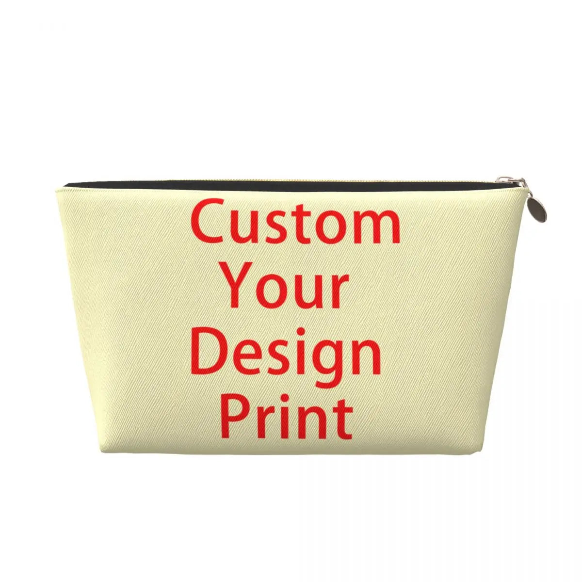 Custom Custom Your Design Makeup Bag Women Travel Cosmetic Organizer Cute Customized Logo Printed Storage Toiletry Bags