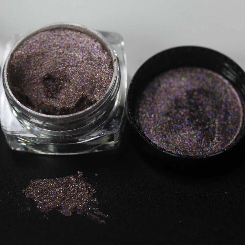 100colors Cosmetic Diamond Highlighter Pigment Eyes Loose Powder Makeup Pearlescent Shiny Eyeshadow Lipgloss Resin Craft DIY