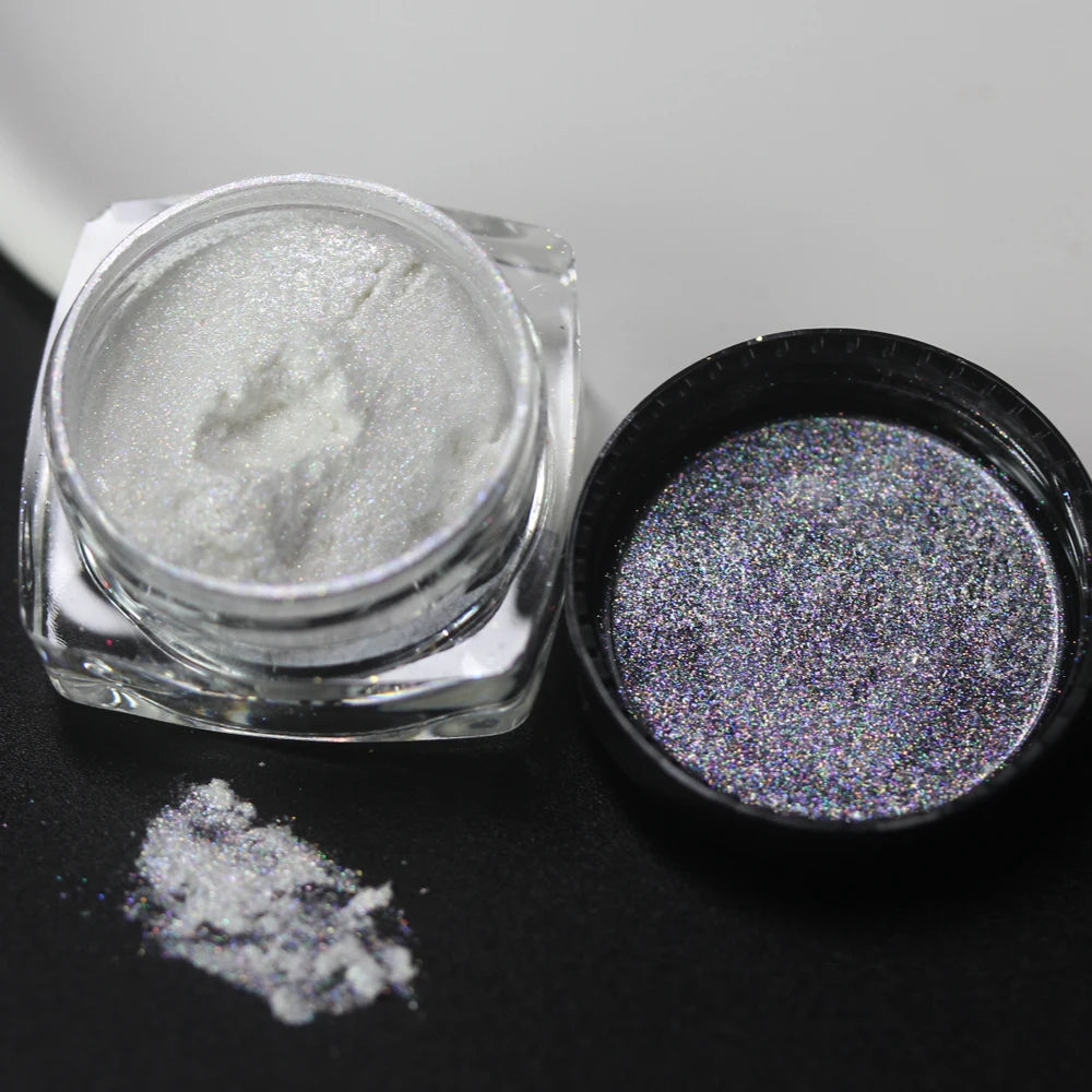100colors Cosmetic Diamond Highlighter Pigment Eyes Loose Powder Makeup Pearlescent Shiny Eyeshadow Lipgloss Resin Craft DIY