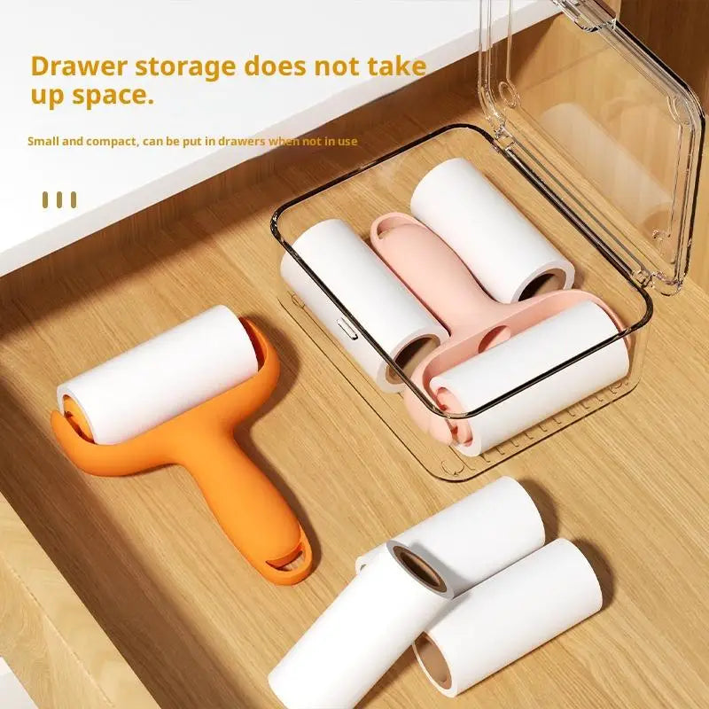【Peace】Mini Reusable Adhesive Clothing Furniture Hair Removal For Cats/dogs Cleaning Adhesive Roller Pet Hair Remover