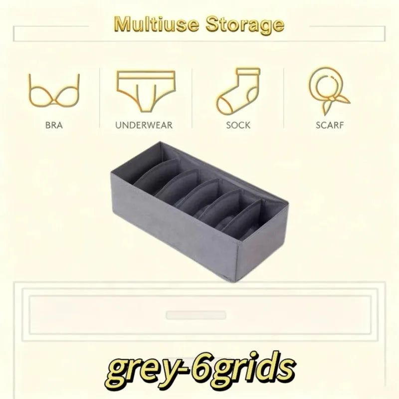 Drawer Underwear Socks Bra Storage Box Clothes Storage Organizer Underwear Bag Household Wardrobe Box Cabinet Drawer Organizer