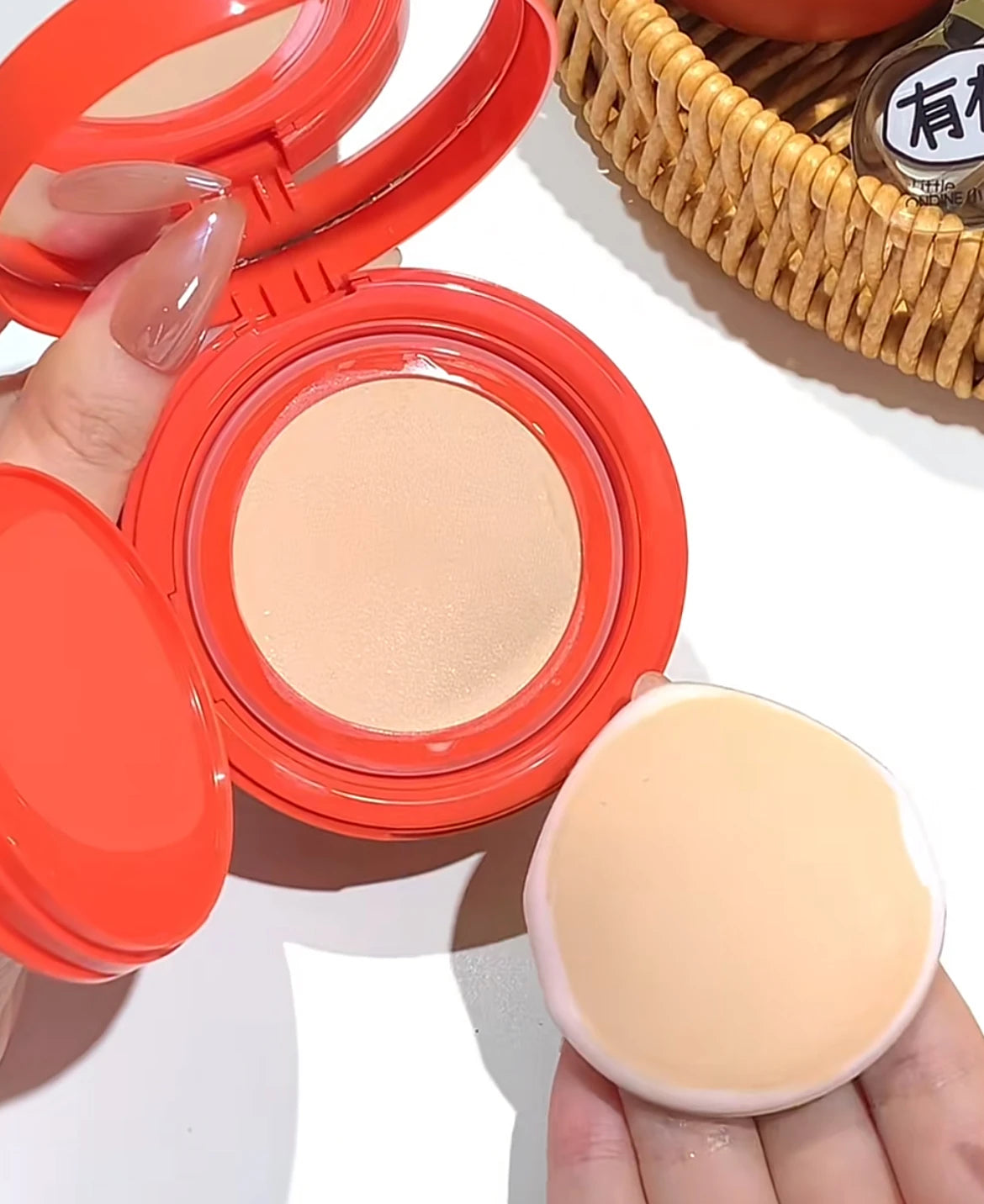 Little Ondine Foundation Air Cushion Cream Cute Carton Xiaoaoting Foundation Makeup Cosmetics