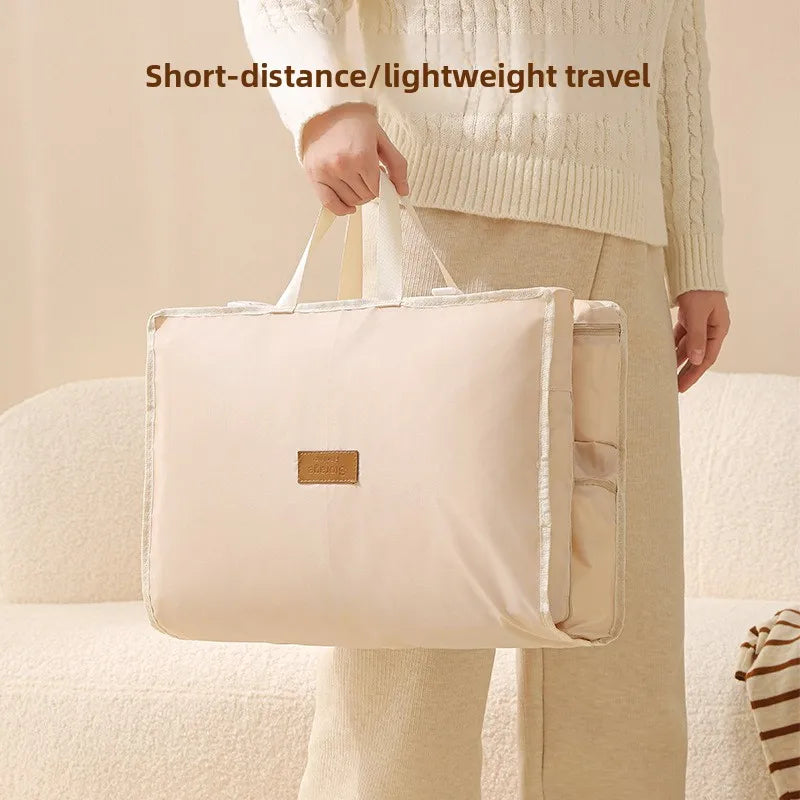Travel Hanging Storage Bag Portable Foldable Multi Pocket Organizer for Clothes Accessories