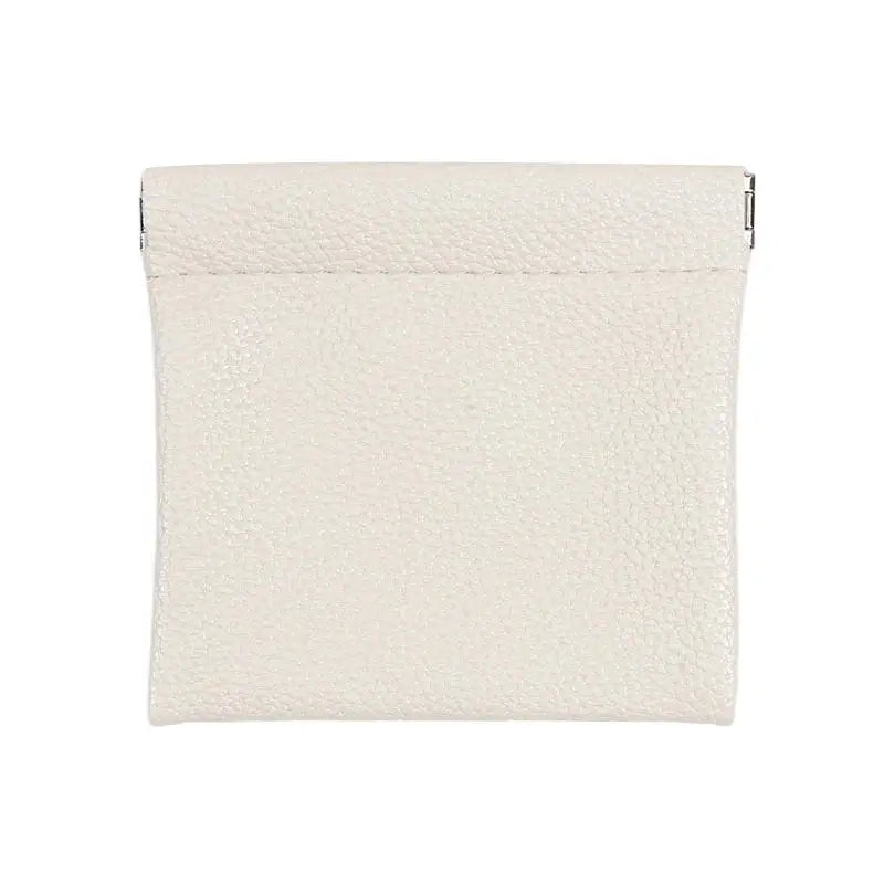 Fashion Automatic Closing PU Shrapnel Storage Bag Earphone Data Cable Lipstick Jewelry Portable Mini Waterproof Storage Bag