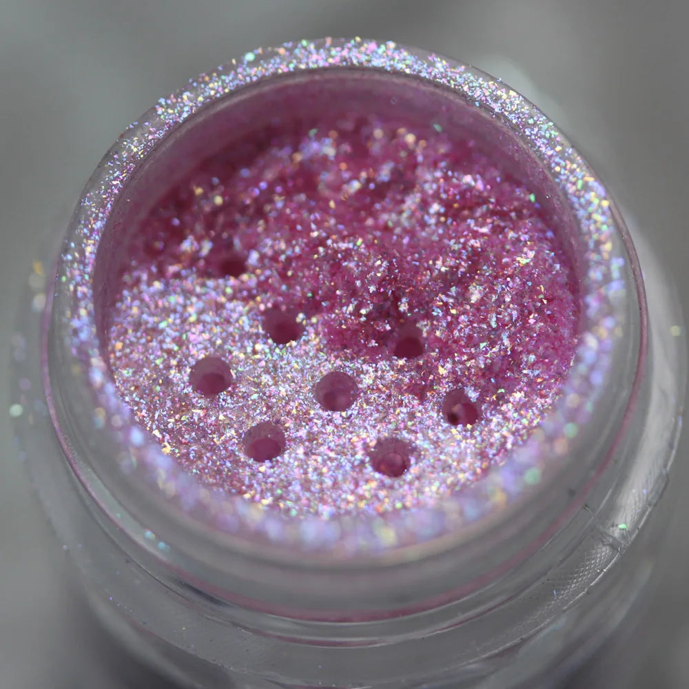 Cosmetic Beautiful Multichrome Loose Face Sparkly Diamond Pigment Powder Dust Safe for Eyeshadow Makeup Body Lipgloss Nail Art