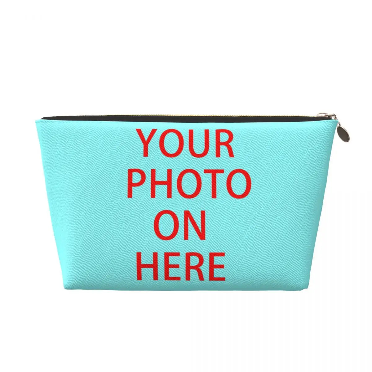 Custom Custom Your Design Makeup Bag Women Travel Cosmetic Organizer Cute Customized Logo Printed Storage Toiletry Bags