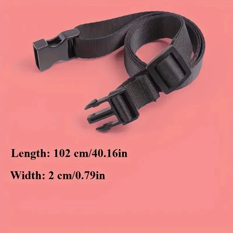 4Pack Utility Straps with Quick Release Buckle Nylon Backpack Accessory Sleeping Bag Strap Adjustable for Hiking Travel Outdoor