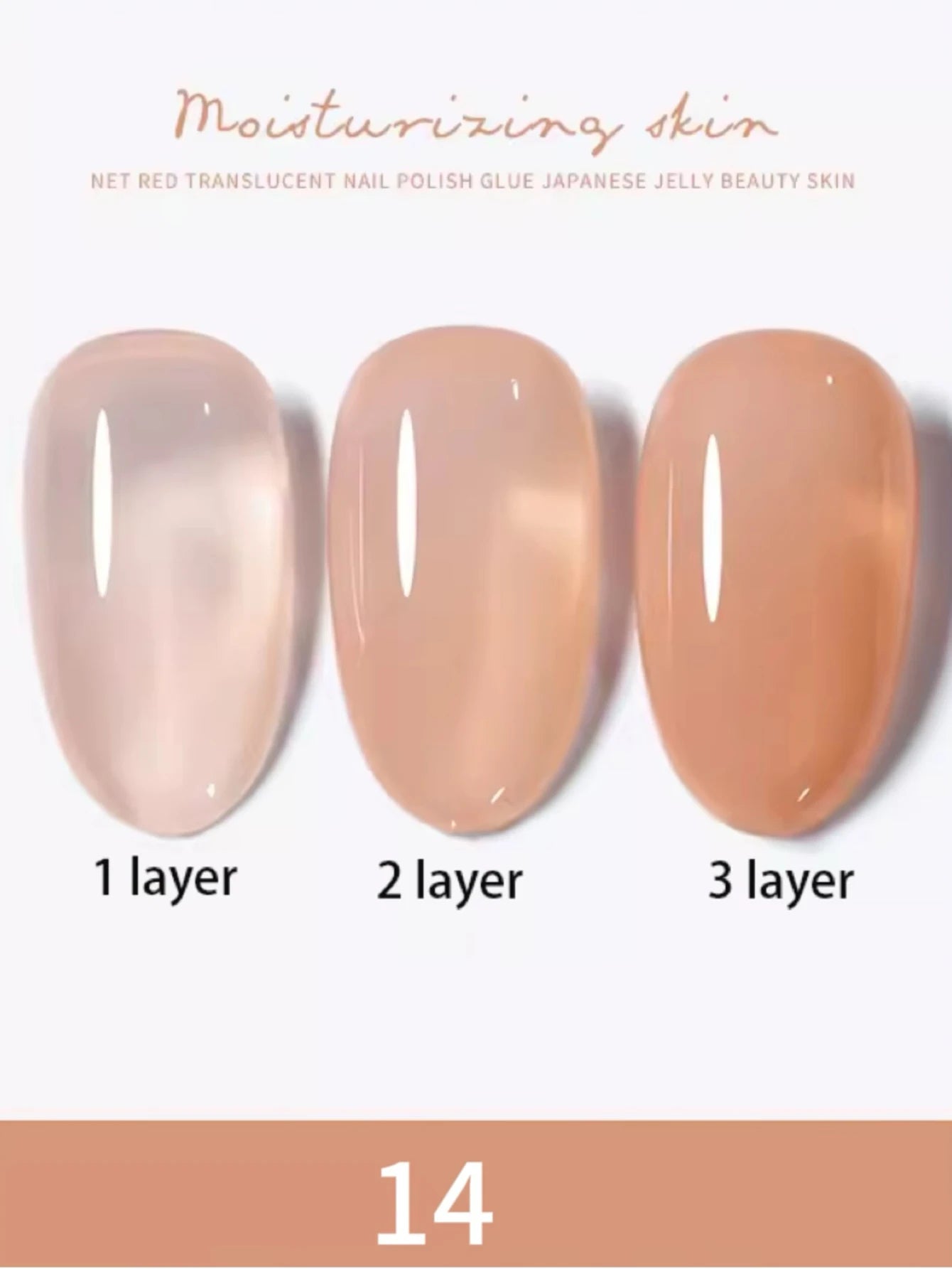 MIANEL 1-24PCS 2026 New Arrival | No-Makeup Fresh Skin Gel Polish | 24 Trendy Skin-Whitening Ice Translucent Nude Shades Set