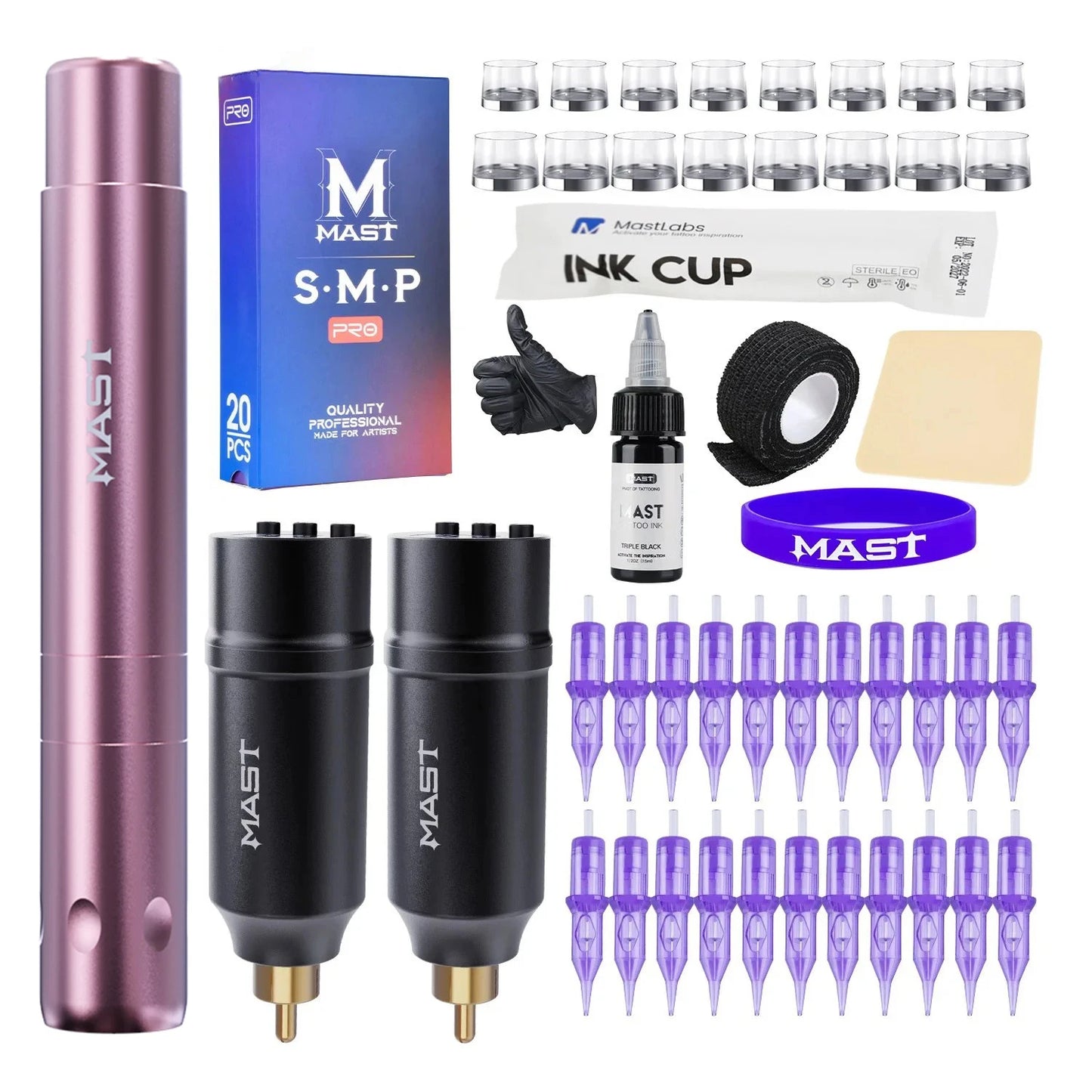 Mast Tattoo Tour AIR Rotary Tattoo Machine 2.3mm Stroke Mcore Coreless Motor for Permanent Makeup & Body Art Tattoo Pen Supplies